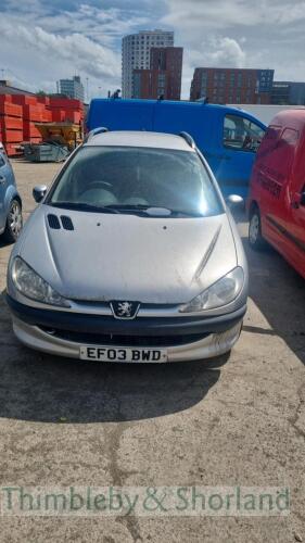 PEUGEOT 206 SW XL - EF03 BWD.