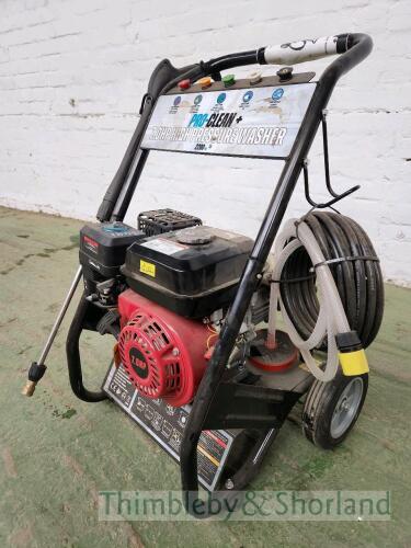 Pro Clean petrol pressure washer