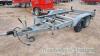 Knott twin axle chassis trailer