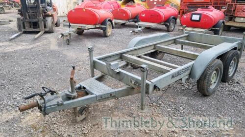 Knott twin axle chassis trailer MA0251880