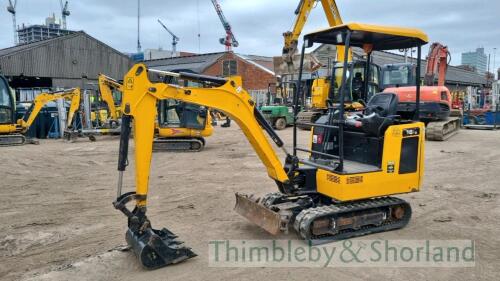 JCB 16C mini digger (2019)