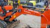 Kubota U10 micro digger - 8