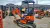 Kubota U17-3 mini digger (2018) - 11