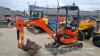 Kubota U17-3 mini digger (2017)