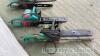 4 mixed chain saws - 2