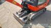 Kubota KX016-4 mini digger (2015) - 2