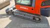 Kubota KX016-4 mini digger (2015) - 10