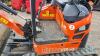 Kubota U17-3N mini excavator (2022) approx 96 hrs - 13