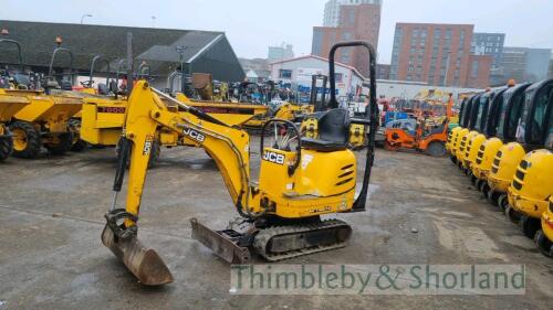 JCB 8010 micro digger (2016)