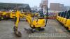 JCB 8010 micro digger (2016)