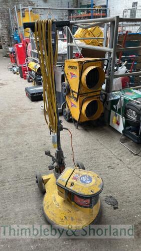 SPE floor prep machine