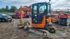 Hitachi ZX33U mini digger (2018) - 12