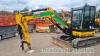 JCB 55Z-1 mini digger (2017) A771587