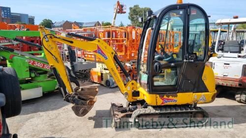 JCB 801.8 mini digger (2015) MA1107732