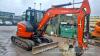 Kubota U48-4 excavator with hydraulic QH and buckets (2017) - 6