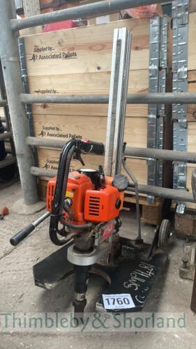 Hitachi petrol drill