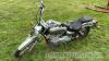 Yamaha motorbike (2002) Registration No: LG52 ANR 124cc - with V5 registration document - 2