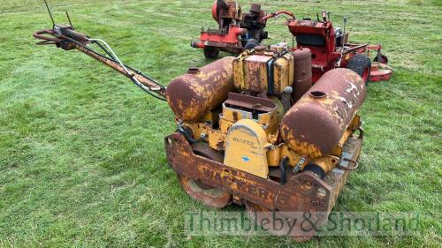 Wacker twin drum roller