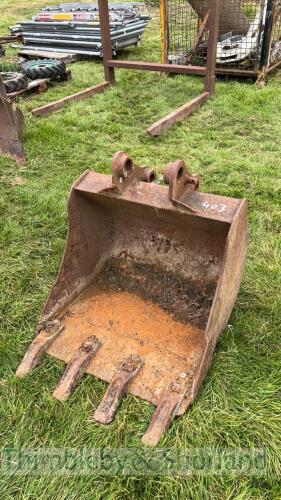 Excavator bucket 40mm pins, Yanmar