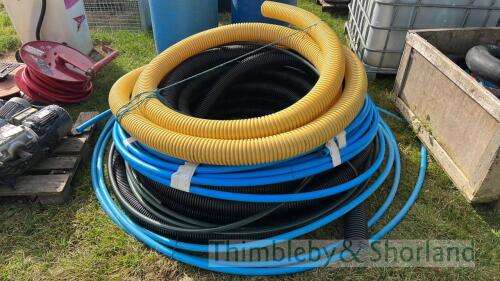 Water pipe and ducting