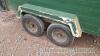 Twin axle box trailer - 4