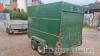 Twin axle box trailer - 7