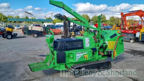 Greenmech STC 1928 tracked chipper (2016)