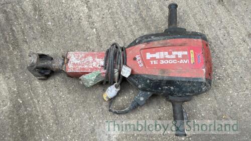 Hilti TE3000 breaker