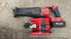 Milwaukee M18 reciprocating saw, battery and charger