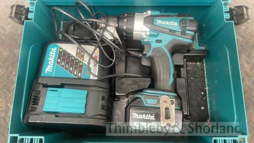 Makita DHP458 cordless drill