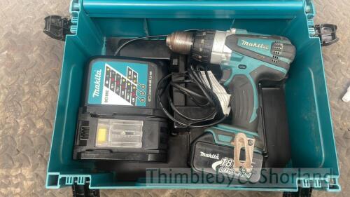 Makita DHP458 cordless drill