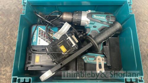 Makita DHP458 cordless drill