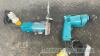 Makita 3703 router and Makita 6510LVR drill - 2