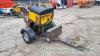 Mecalac pedestrian roller and trailer - 2