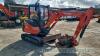 Kubota KX71-3 mini excavator with 3 buckets (2014) - 5