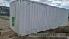 26ft x 9ft welfare cabin with office and drying room A633449 - 8