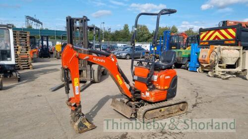 Kubota U10-3 micro digger (2020)