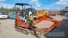 Kubota KX016 mini digger (2015) RDD - 5