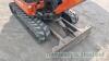 Kubota KX016 excavator - 8