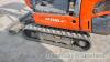 Kubota KX016 excavator - 12