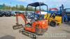 Kubota KX016 excavator - 11