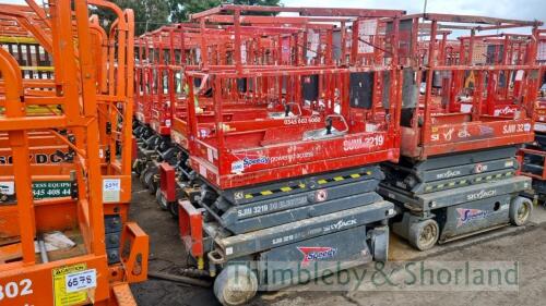 Skyjack SJ3219 electric scissor lift (2012) 1209