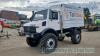 Mercedes Unimog U1750 (1992) ARG registered Registration No: Q994 HFR 5675cc, dieselWith V5 registration document