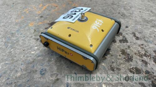 Topcon Hiper and GPS base station