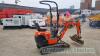 Kubota K008 micro digger (2018) - 10