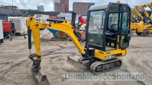 JCB 15C1 mini digger (2018)