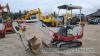 Takeuchi TB216 mini digger (2018)