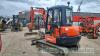 Kubota KX121-3 mini digger (2014) - 11