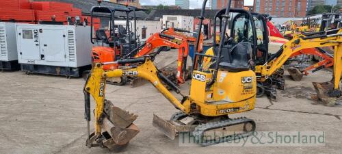 JCB 8008 micro digger (2015)