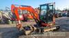 Kubota U27 mini digger